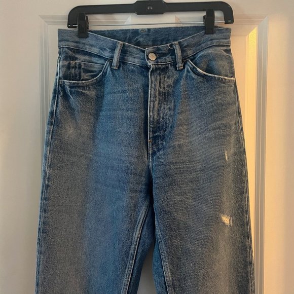ACNE STUDIO 1977 Vintage Blue Jeans Size 28 / 34 Long - Picture 8 of 9